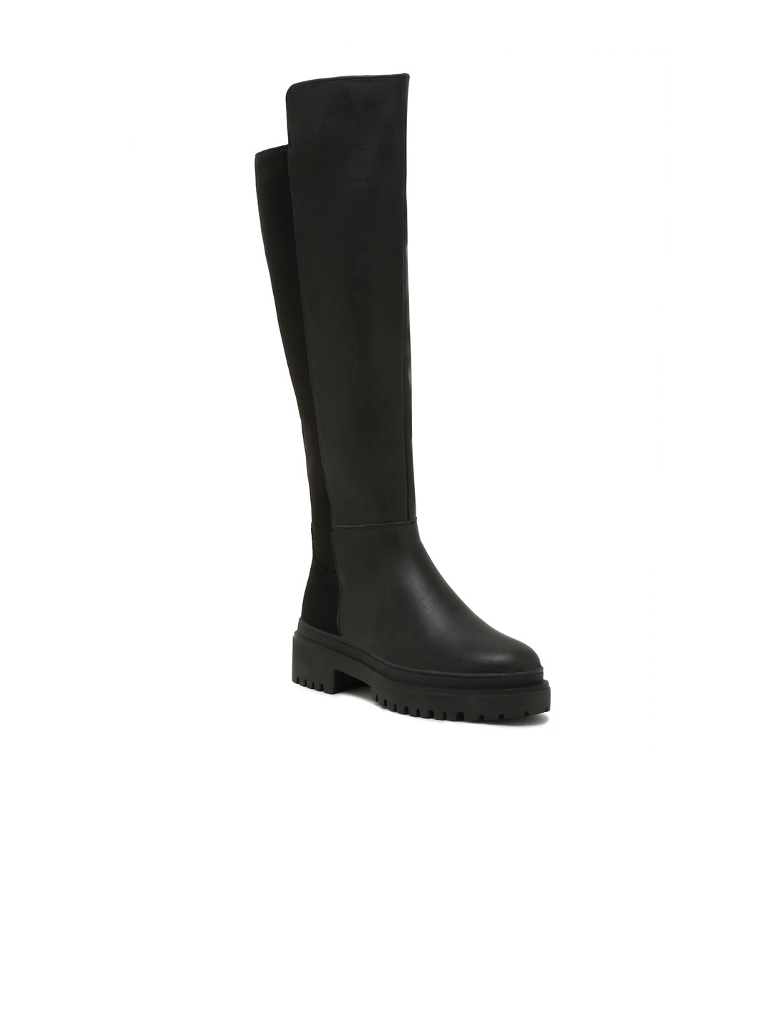 

Bruno Manetti Women High Top Platform-Heeled Winter Boots, Black