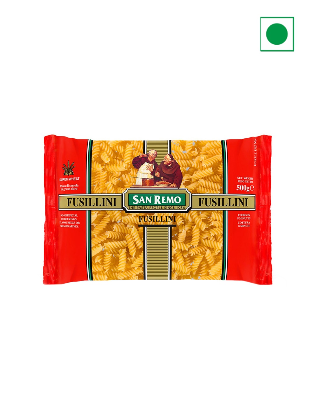 

San Remo Fusillini 500 gms, White