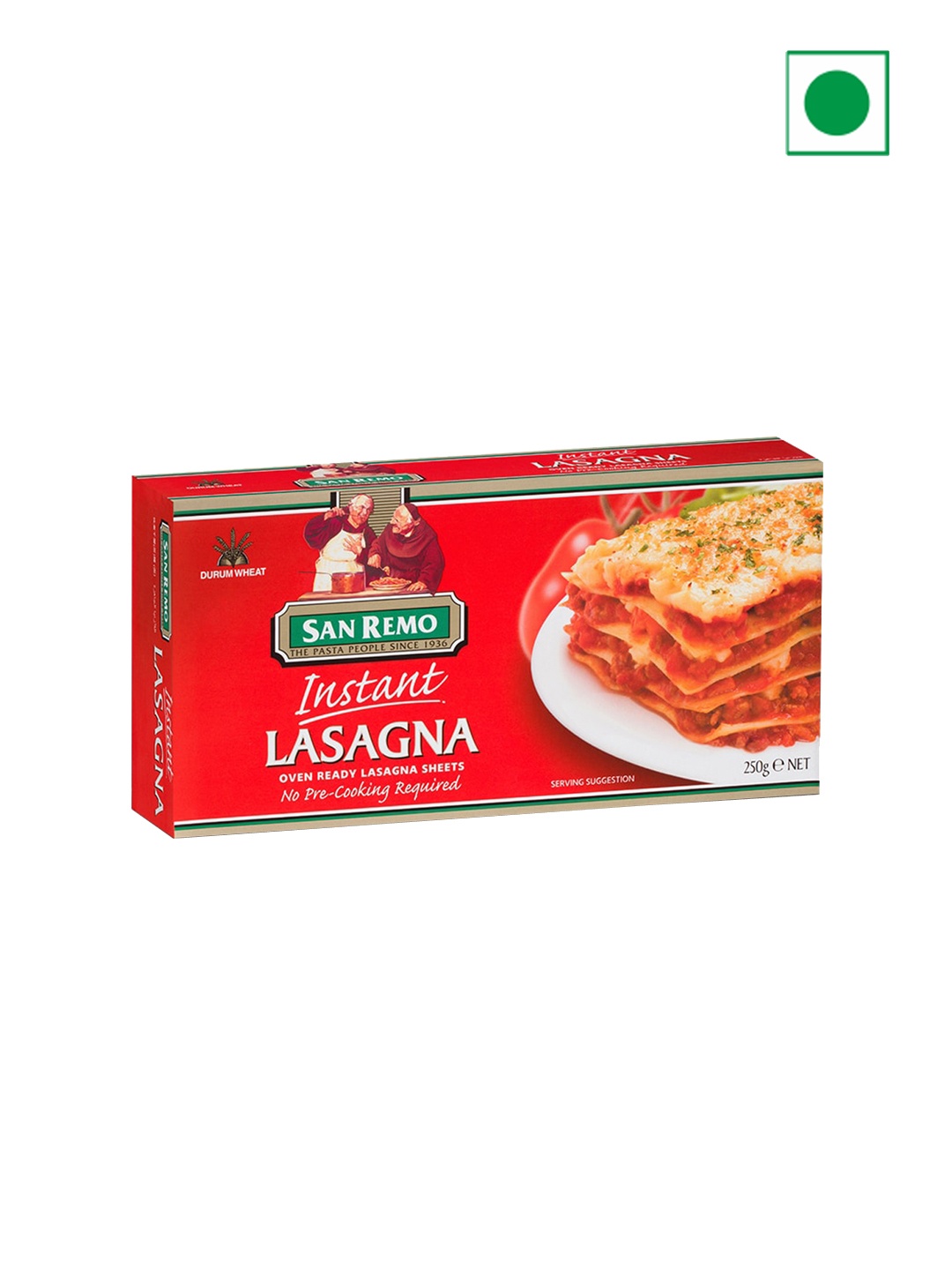 

San Remo Instant Lasagna 250-gms, White