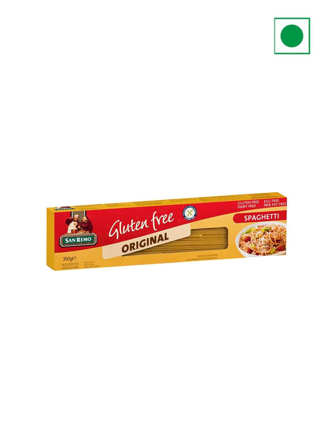 

San Remo Gluten-Free Spaghetti Pasta 350 gms, White