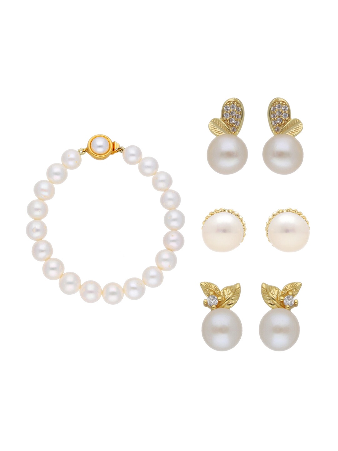 

Sri Jagdamba Pearls Dealer Gold Plated Jewellery Set