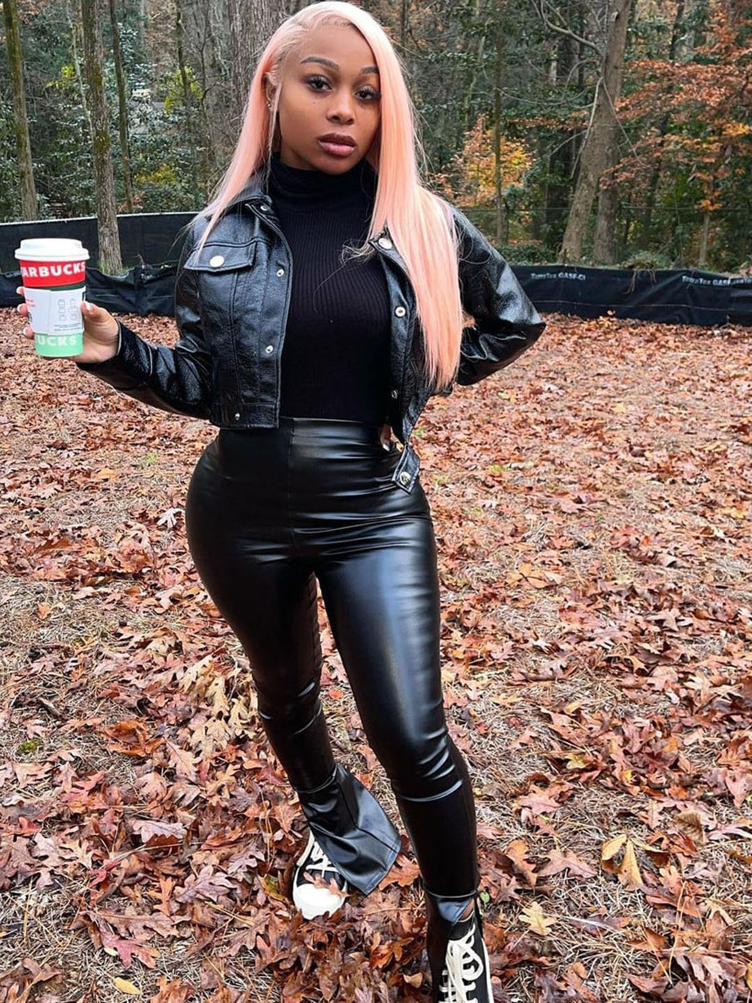 

StyleCast Black Slim-Fit Leggings