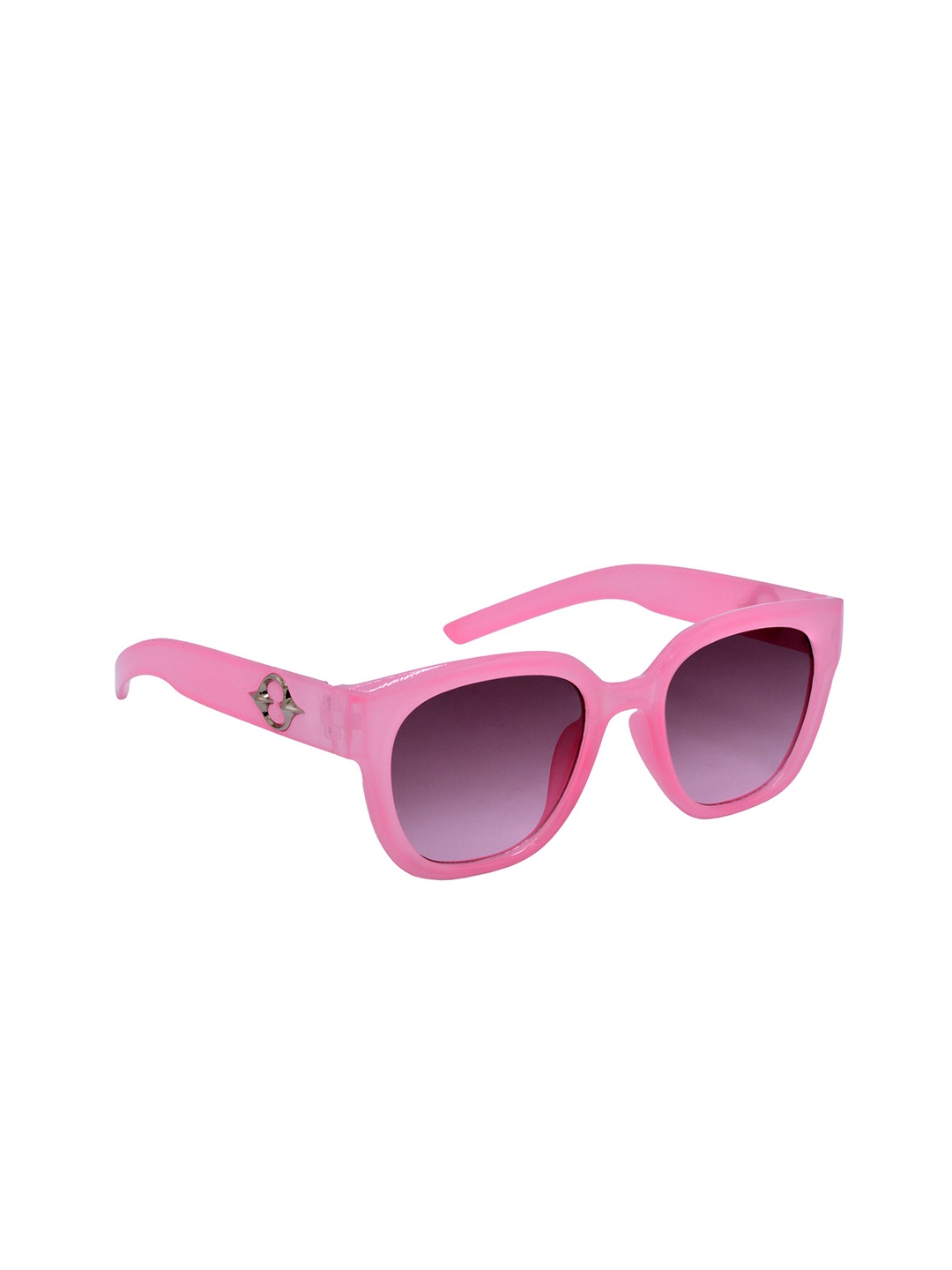 

HRINKAR Women Round Sunglasses With UV Protected Lens, Pink