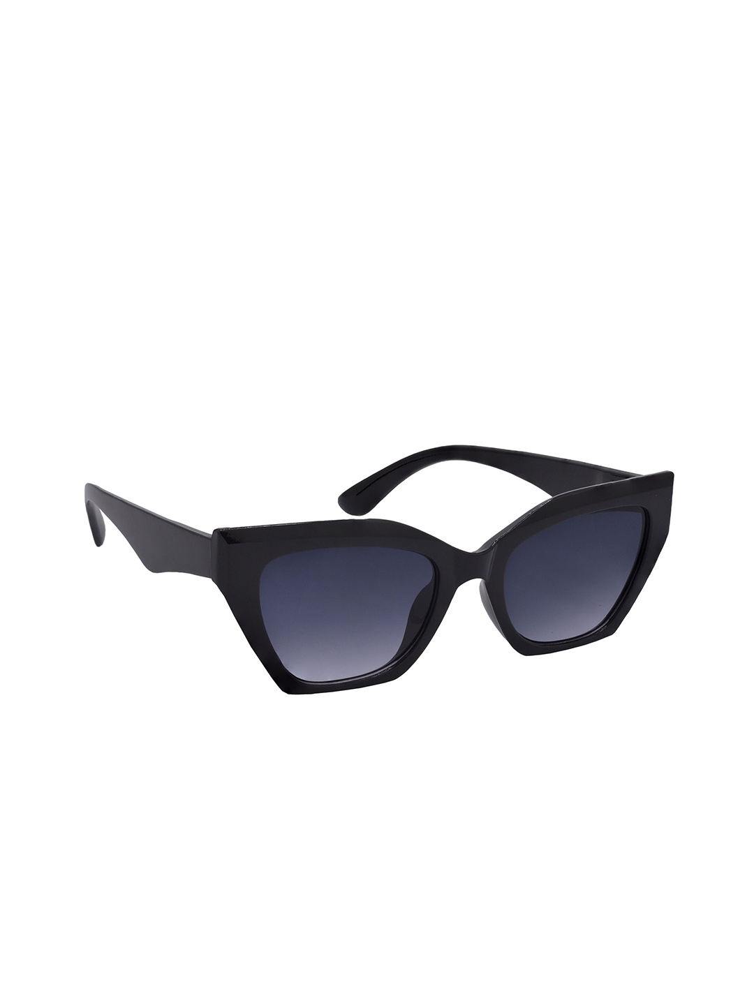 

HRINKAR Women Cateye Sunglasses With UV Protected Lens, Black