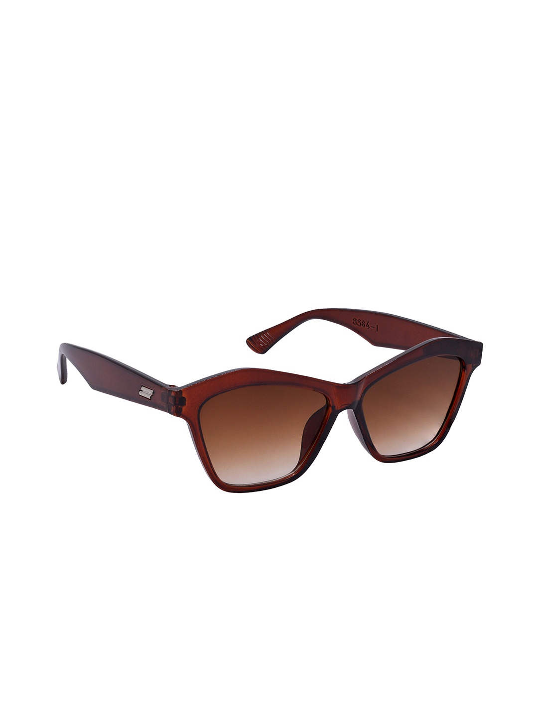 

HRINKAR Women Cateye Sunglasses With UV Protected Lens HRS591-BWN-BWN, Brown