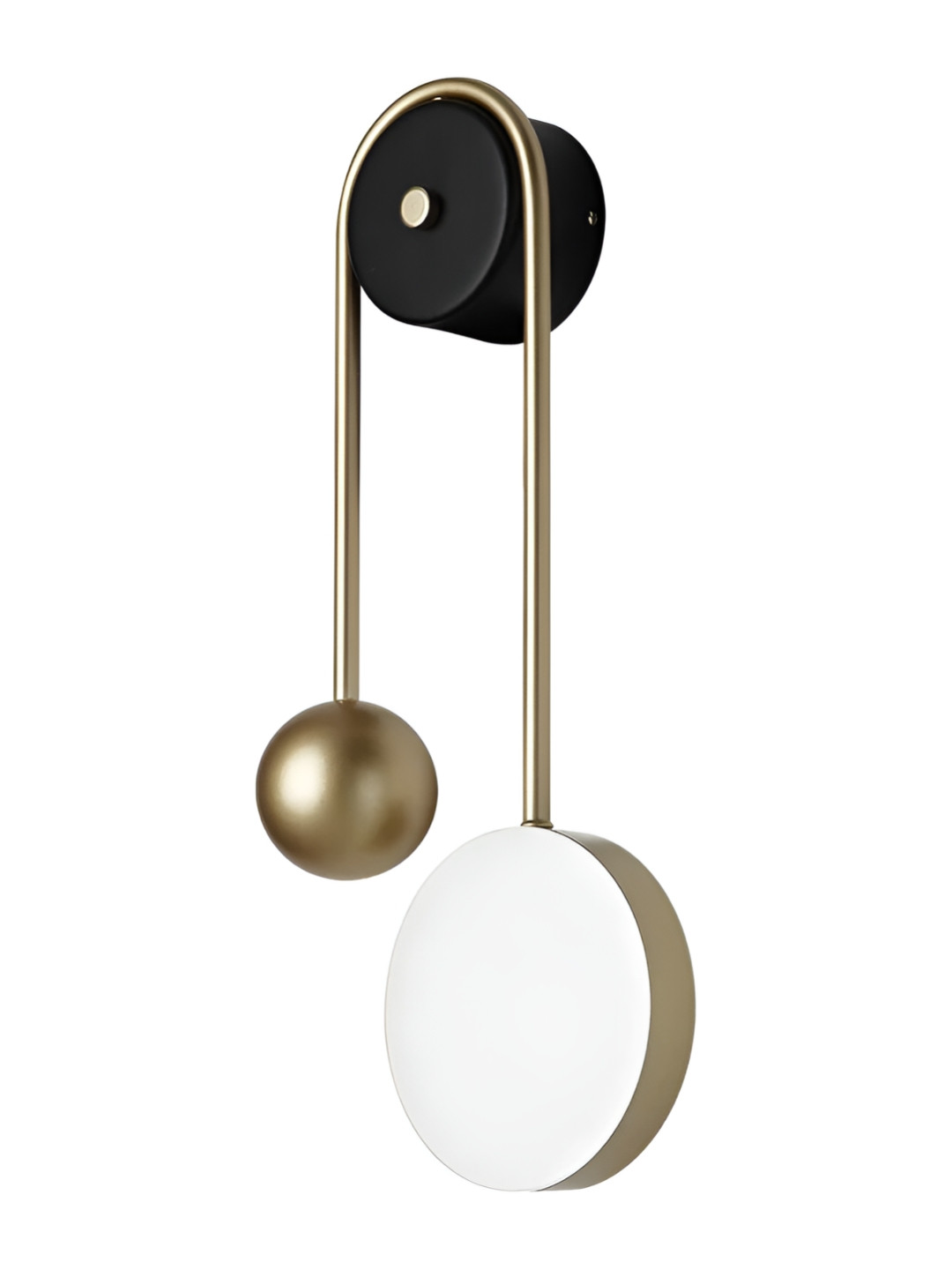 

CHIC CASA Black Metal Wall Lamp
