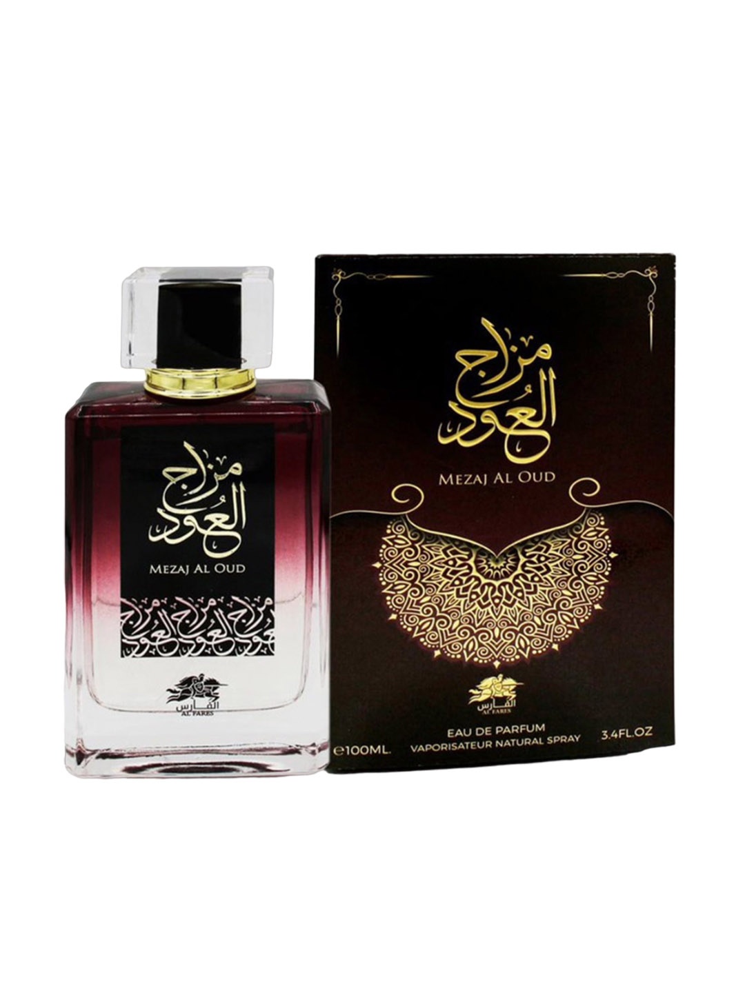 

Emper Mezaj Al Oud By Al Fares Long Lasting Eau De Parfum - 100ml, Purple