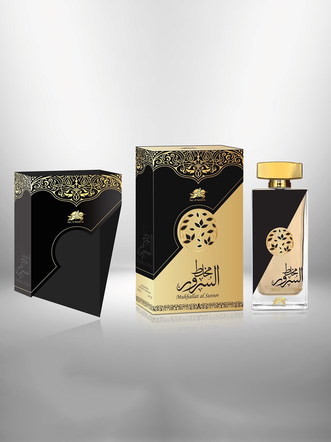 

Emper Mukhalat Al Suroor By Al Fares Long Lasting Eau De Parfum - 100ml, Black