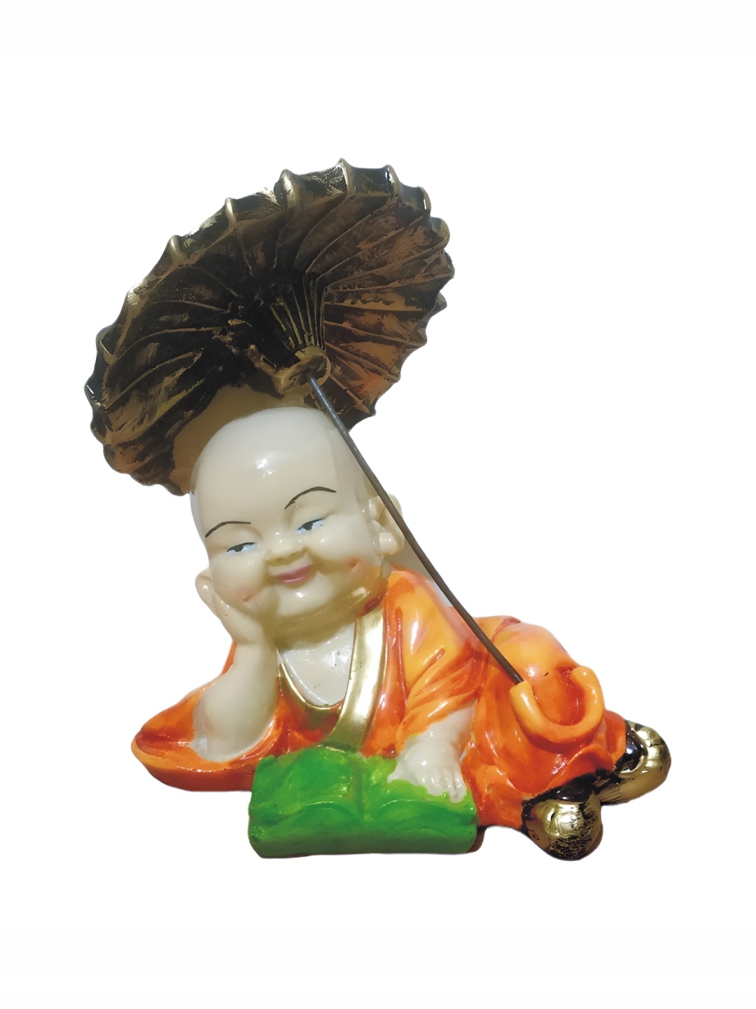 

Winsome Collection Orange & Green Fengshui Showpiece