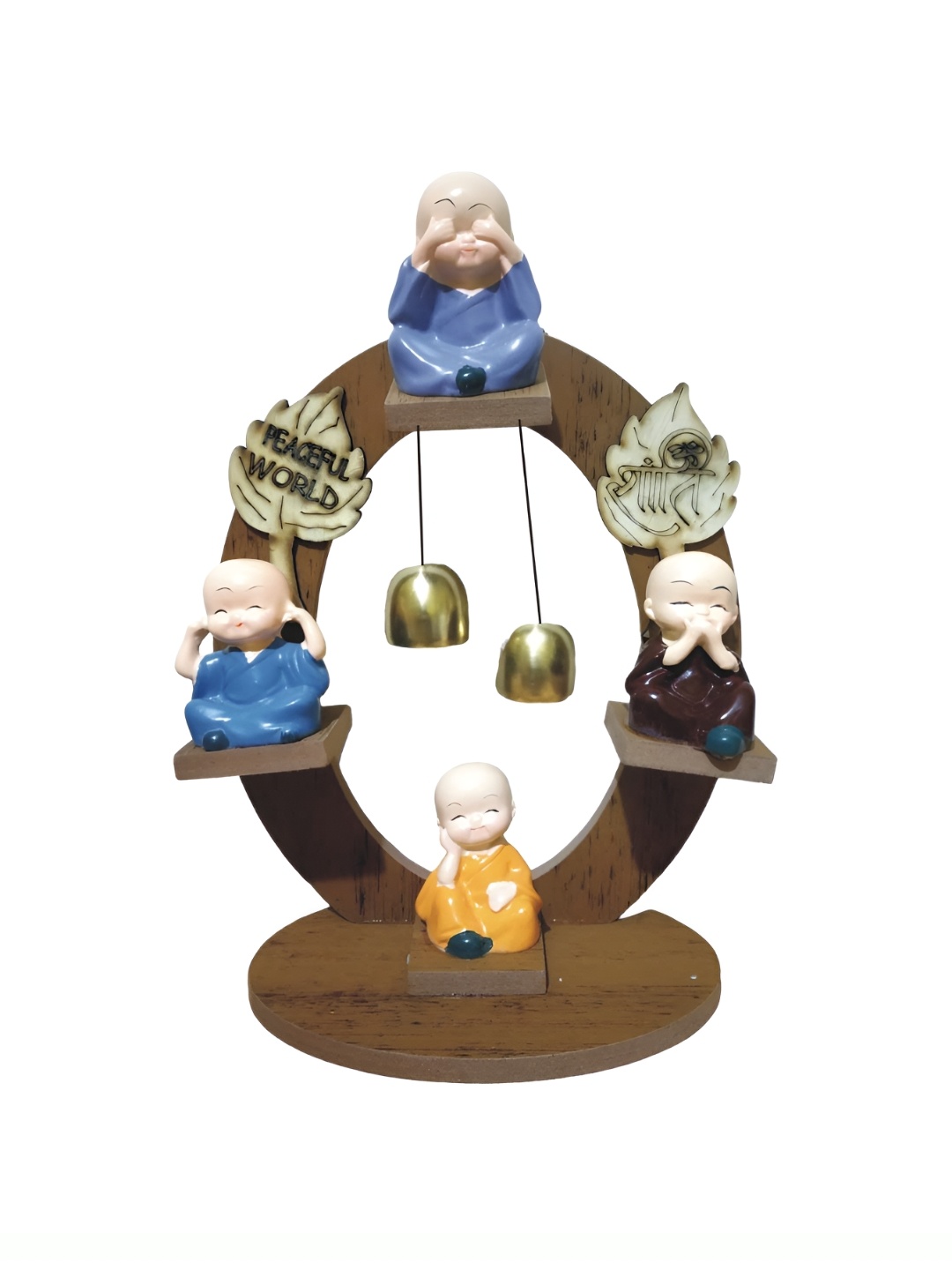 

Winsome Collection Brown & Beige Small Buddha Figurine Showpiece