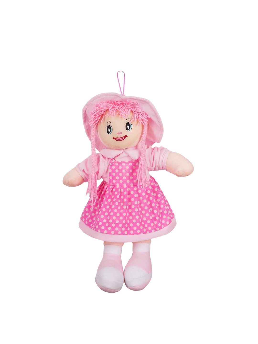 

DearJoy Kids Winky Rag Microfibre Doll, Pink