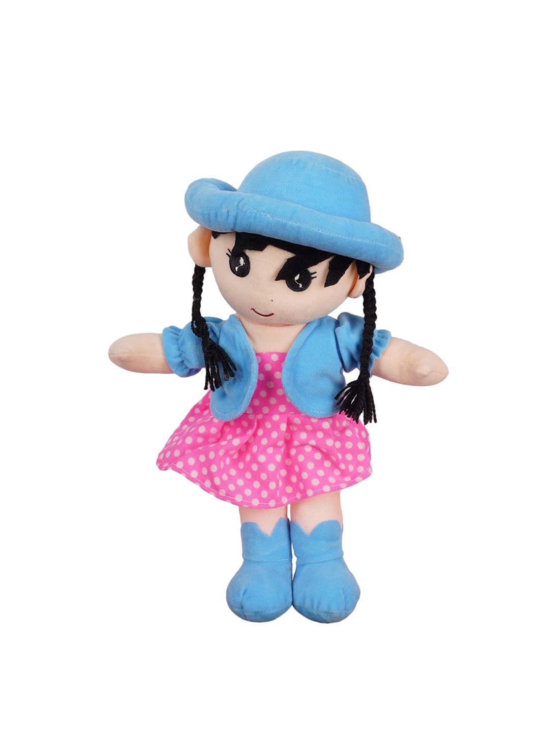 

DearJoy Infants DearJoy Cap Rag Dolls, Blue