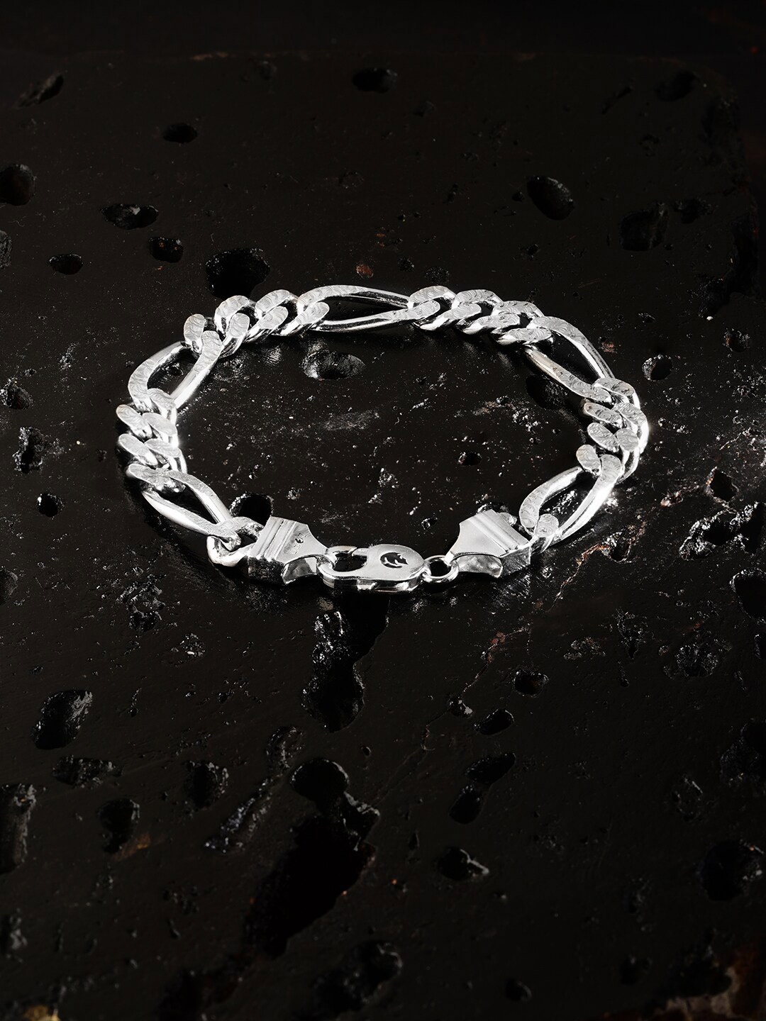 

ZORD Men 925 Sterling Silver Link Bracelet