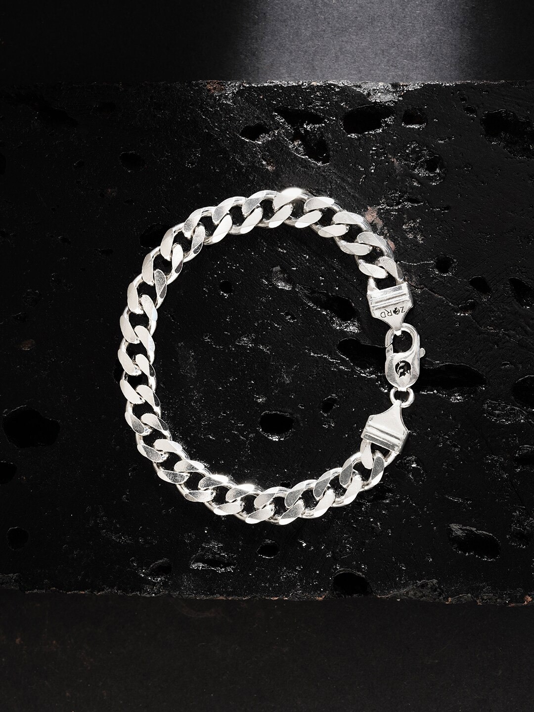 

ZORD Rhodium-Plated 925 Sterling Silver Link Bracelet