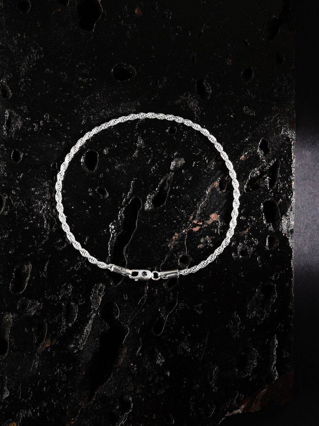 

ZORD Men 925 Sterling Silver Link Bracelet