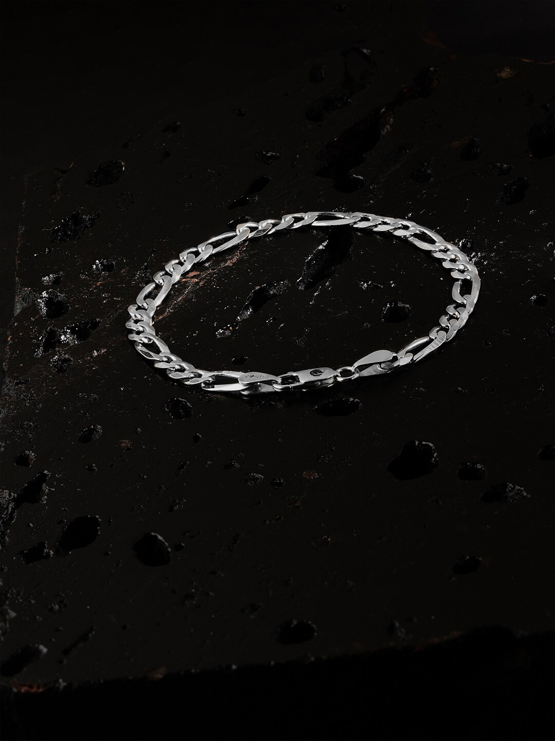 

ZORD Rhodium-Plated 925 Sterling Silver Link Bracelet