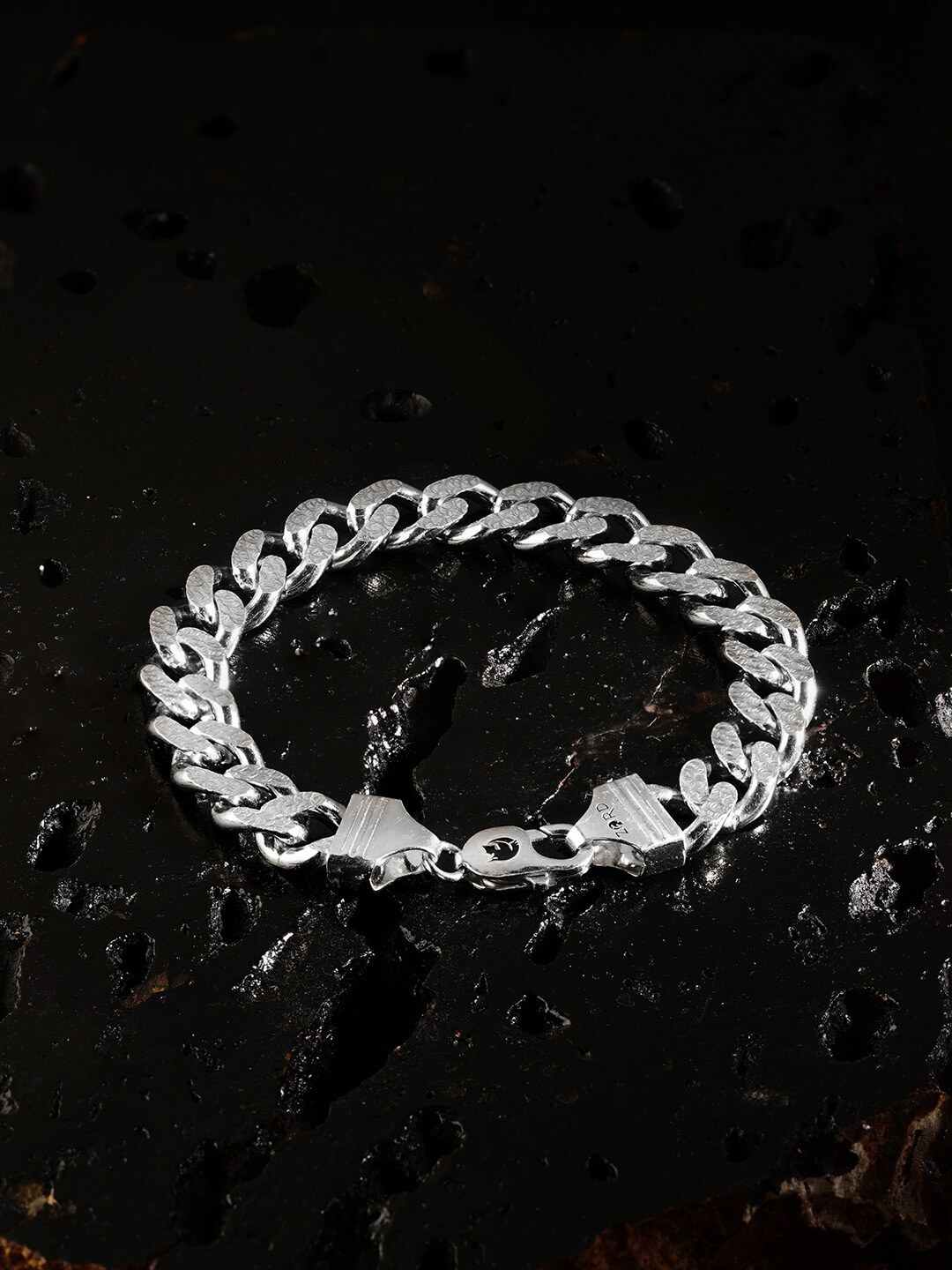 

ZORD Rhodium-Plated 925 Sterling Silver Link Bracelet