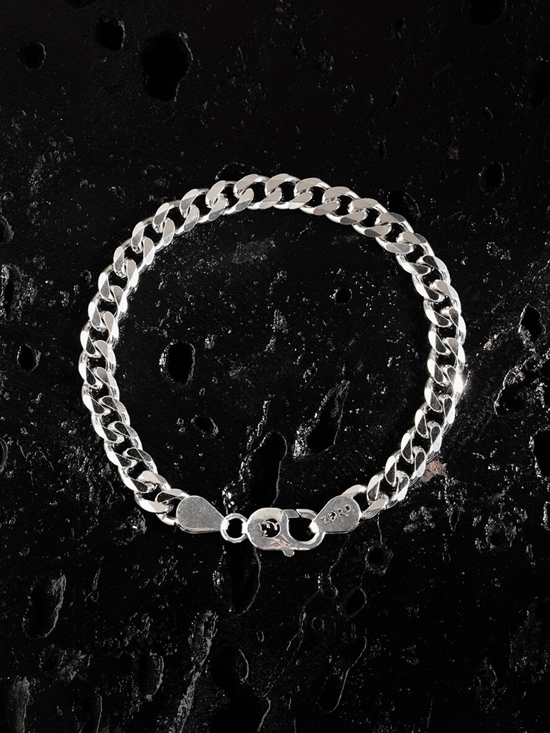 

ZORD Silver-Plated 925 Sterling Silver Link Bracelet