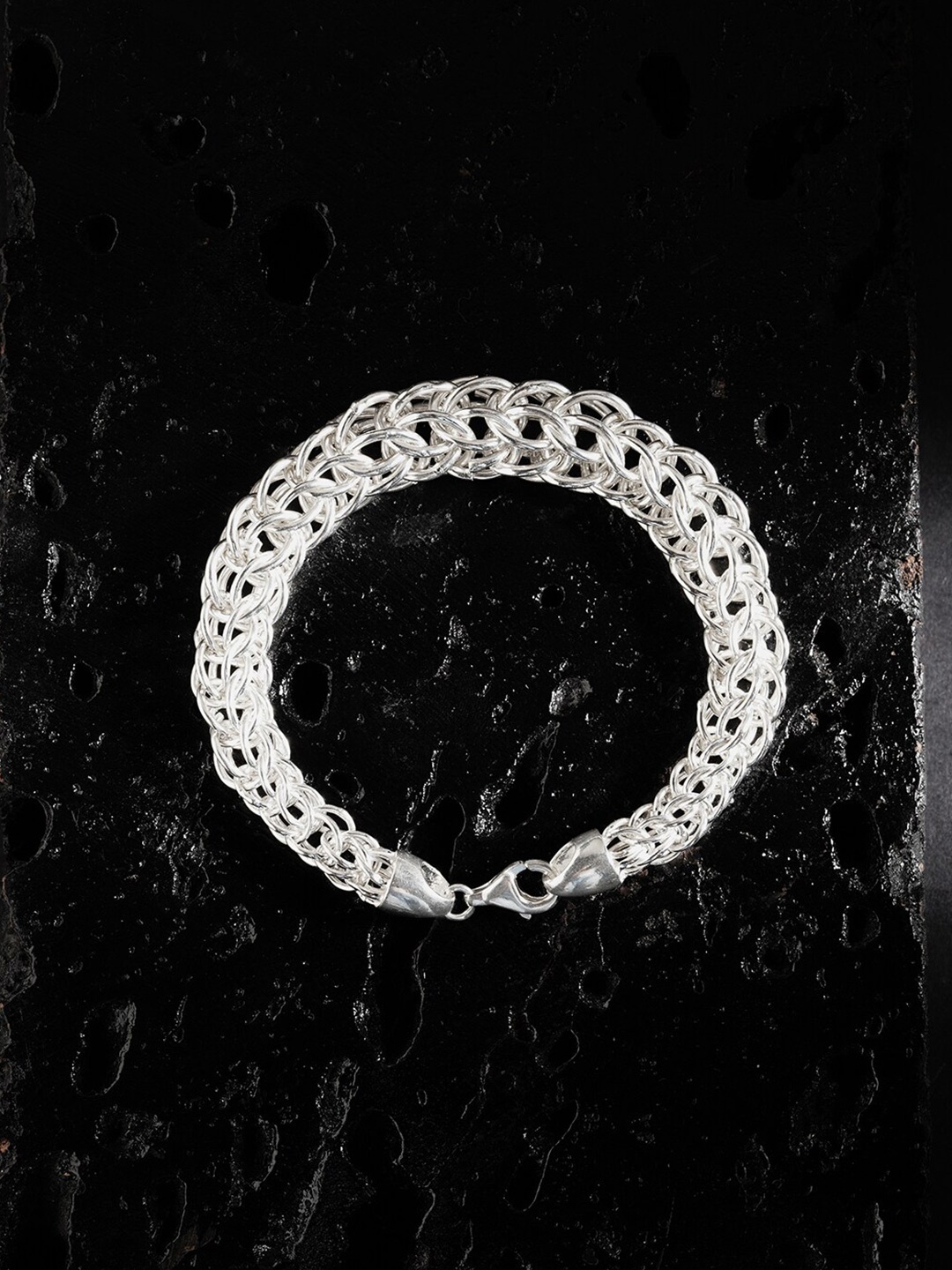 

ZORD Silver-Plated 925 Sterling Silver Link Bracelet
