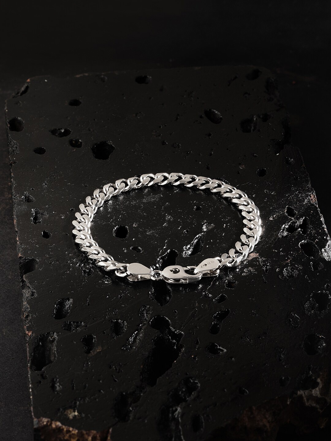 

ZORD Silver-Plated 925 Sterling Silver Link Bracelet