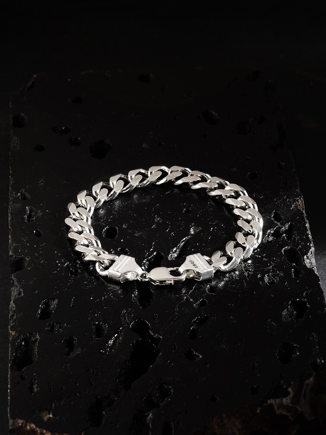 

ZORD Rhodium-Plated 925 Sterling Silver Link Bracelet