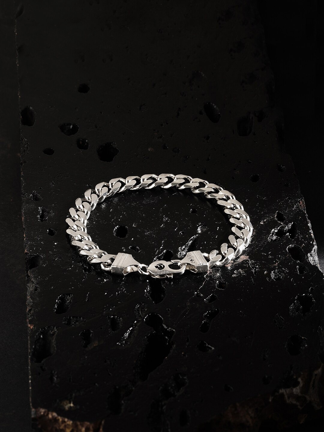 

ZORD Silver-Plated 925 Sterling Silver Link Bracelet