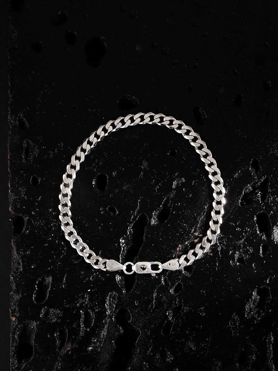 

ZORD Silver-Plated 925 Sterling Silver Link Bracelet