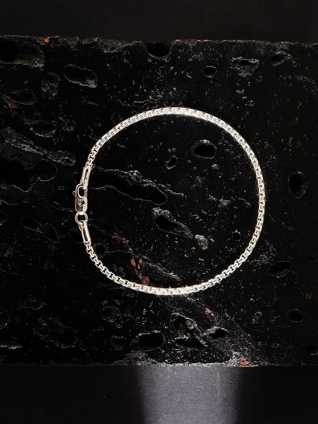 

ZORD Rhodium-Plated 925 Sterling Silver Link Bracelet