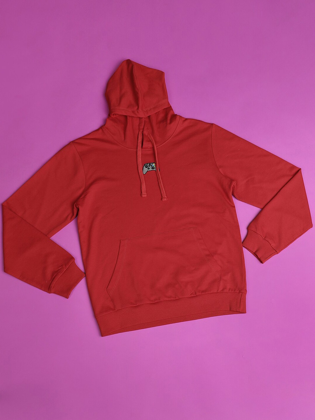 

Hoop Boys Hooded Cotton Sweatshirt, Red