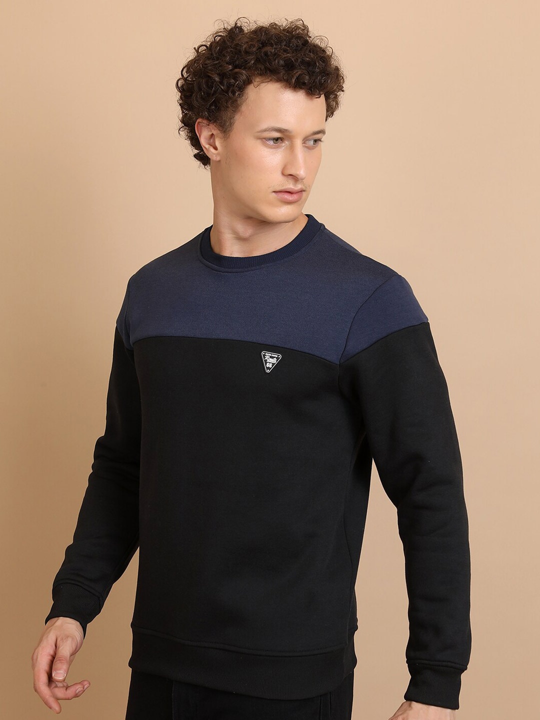 

KETCH Colourblocked Sweatshirt, Black