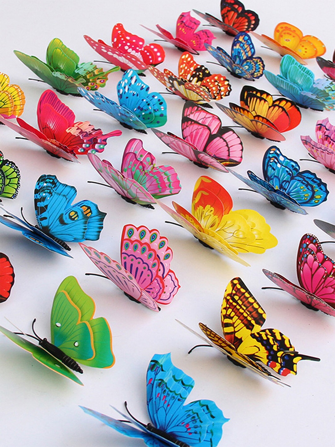 

Yellow Chimes Girls Pack of 12 Butterfly Hair Accessory Set, Green