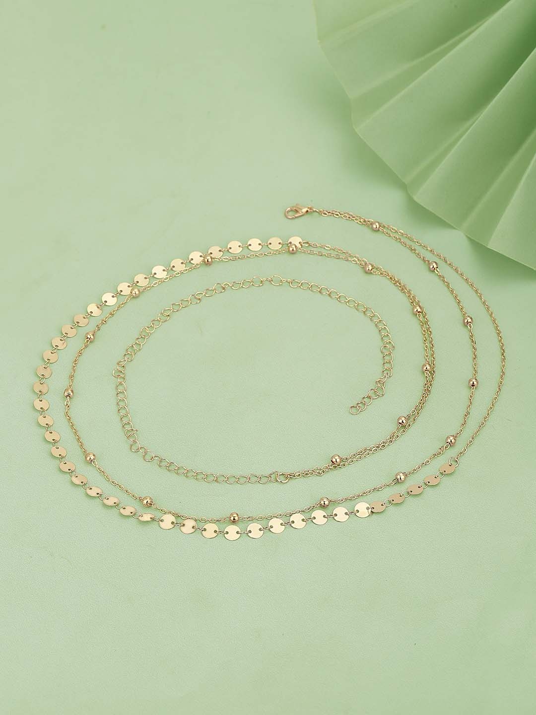 

Carlton London Gold-Plated Body Chain