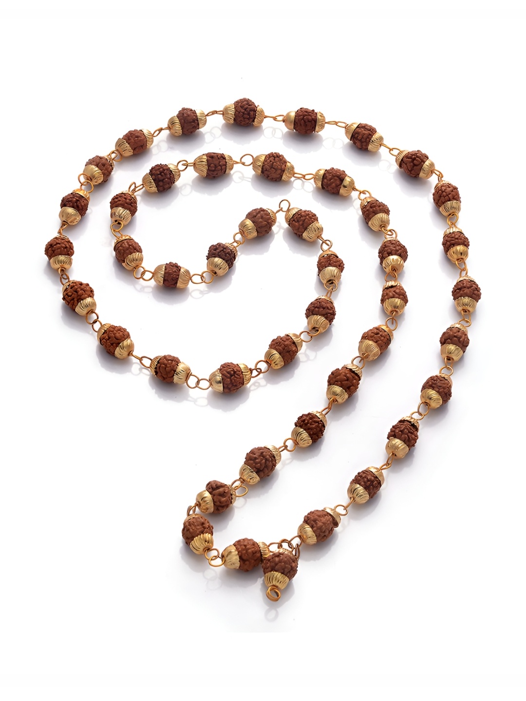 

Pray Everyday Rudraksha Mala, Brown