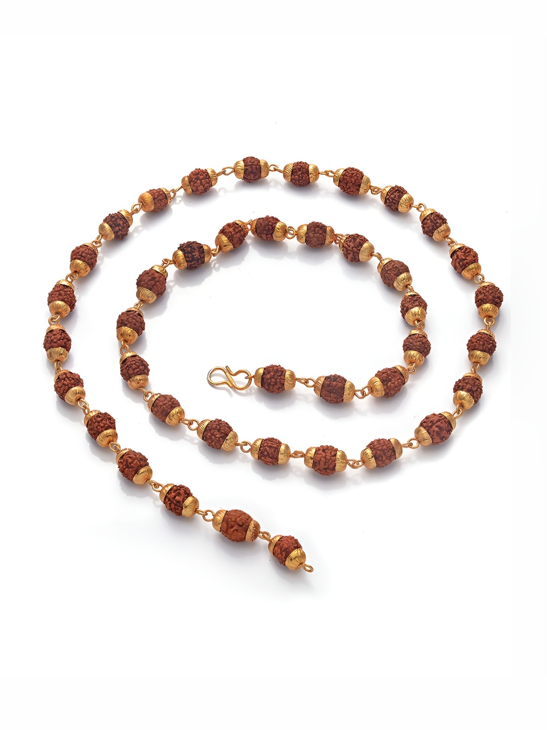 

Pray Everyday Rudraksha Mala, Brown