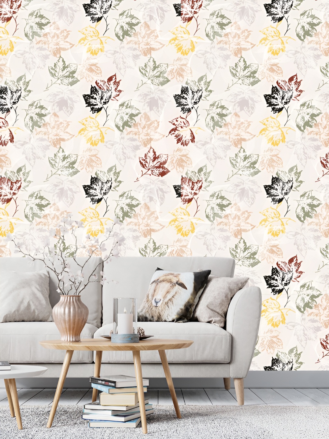 

DWELLSINDIA White Abstract Printed Self Adhesive Wallpaper