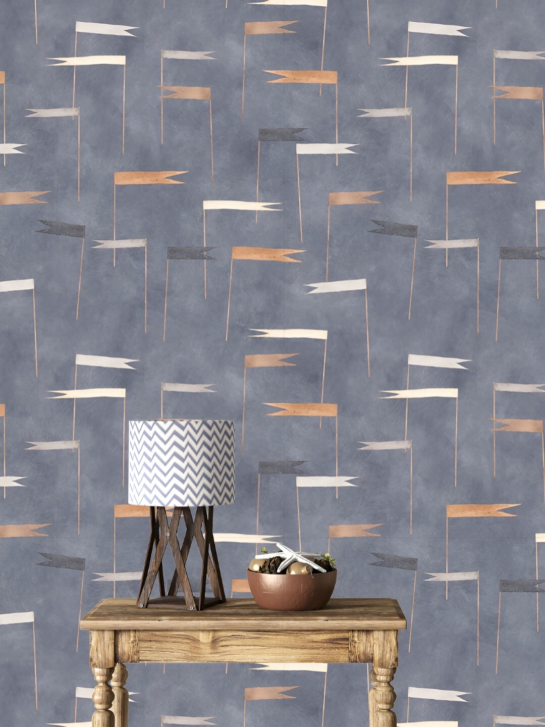 

DWELLSINDIA Grey Abstract Printed Self Adhesive Wallpaper