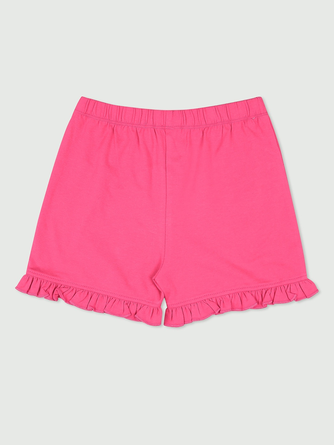 

Ola! Otter Girls Antimicrobial Cotton Shorts, Pink