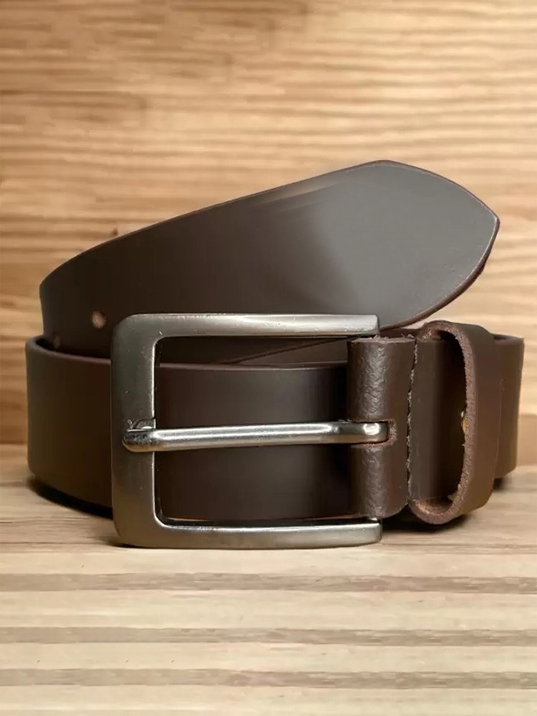 

Provogue Men Leather Belt, Brown