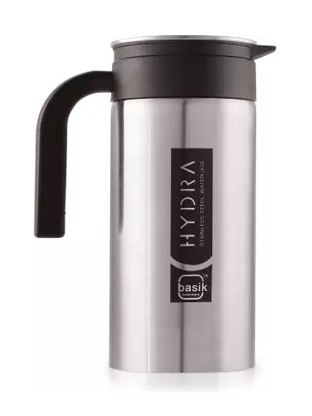 

BASIK Black Stainless Steel Water Jug 1.5 L