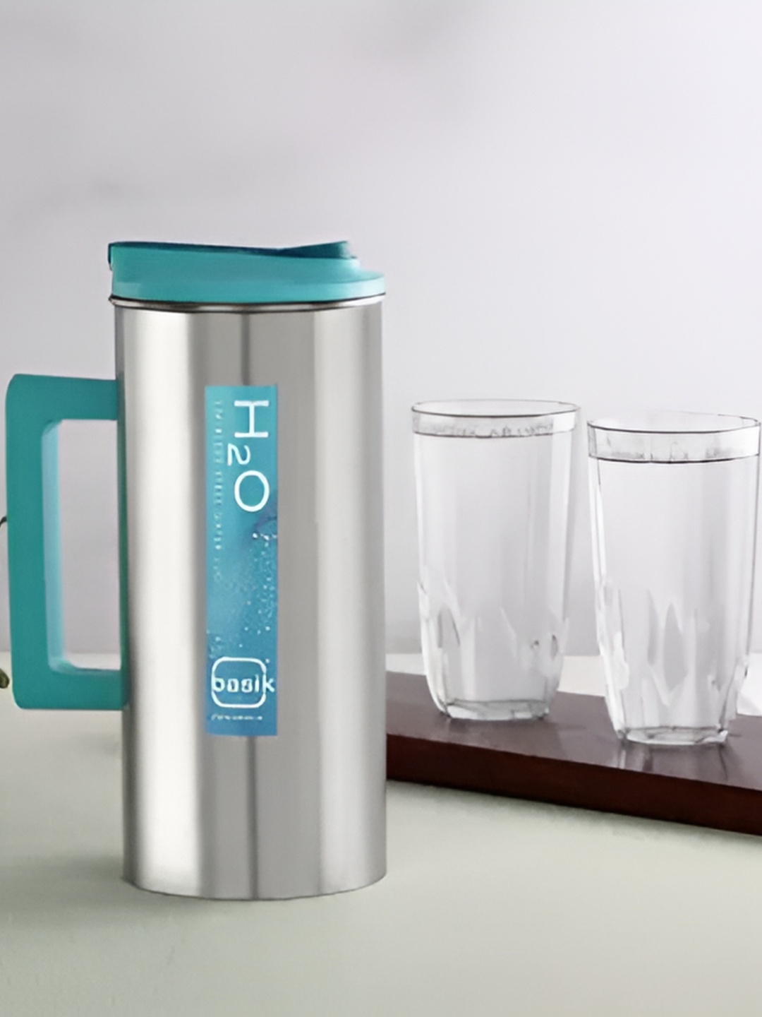 

BASIK Blue Stainless Steel Water Jug 1.6 L