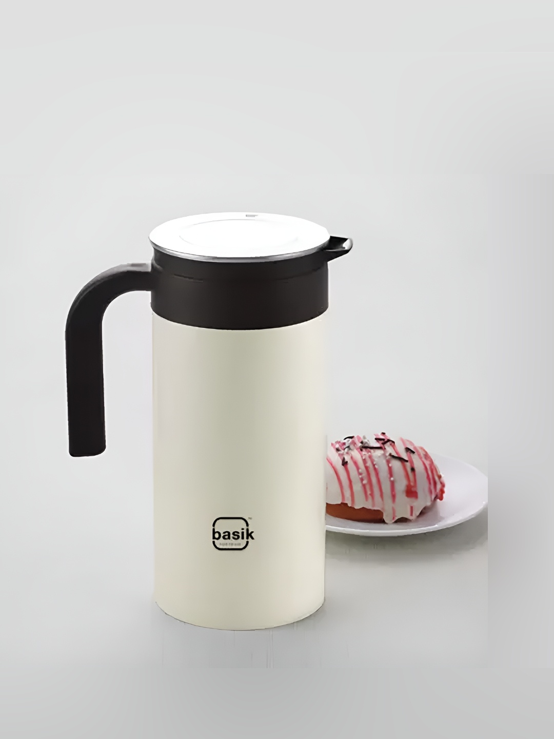 

BASIK White Stainless Steel Water Jug 1.5 L