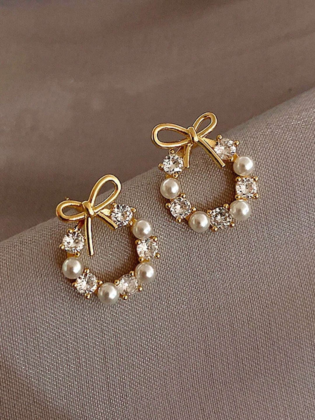 Krelin Gold-Plated Stud Earrings