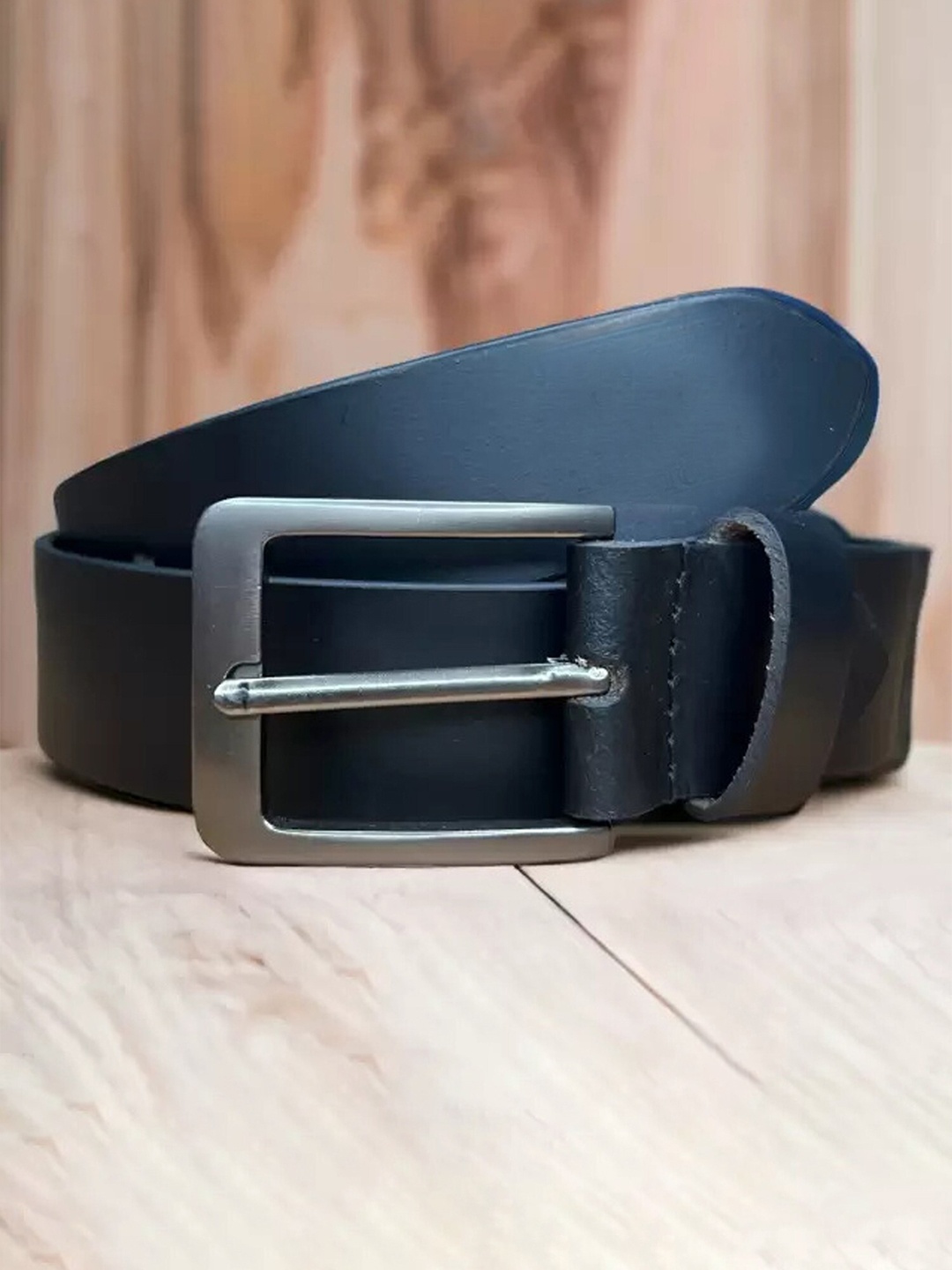 

Provogue Men Leather Belt, Black
