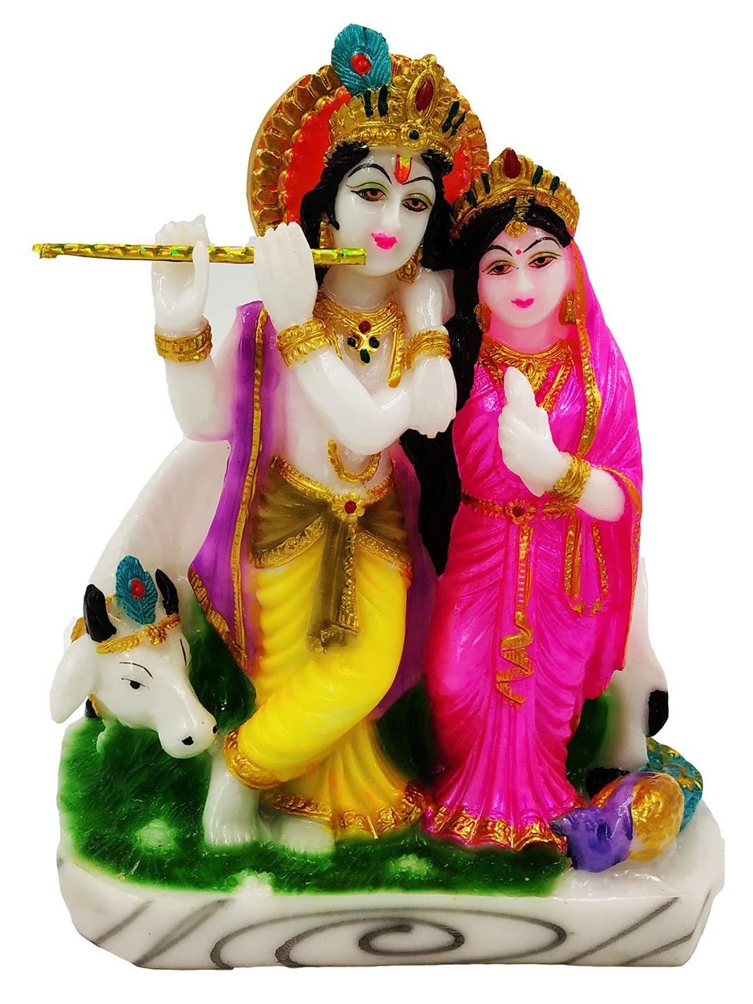 

Frizka White & Red Radha Krishna Idol