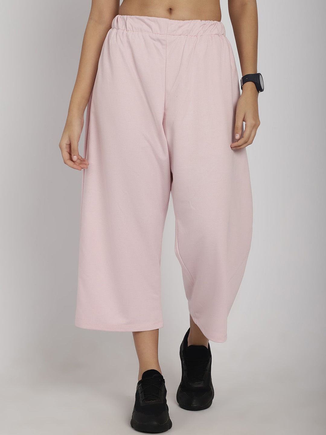 

Rute Women Mid Rise Cotton Track Pants, Pink