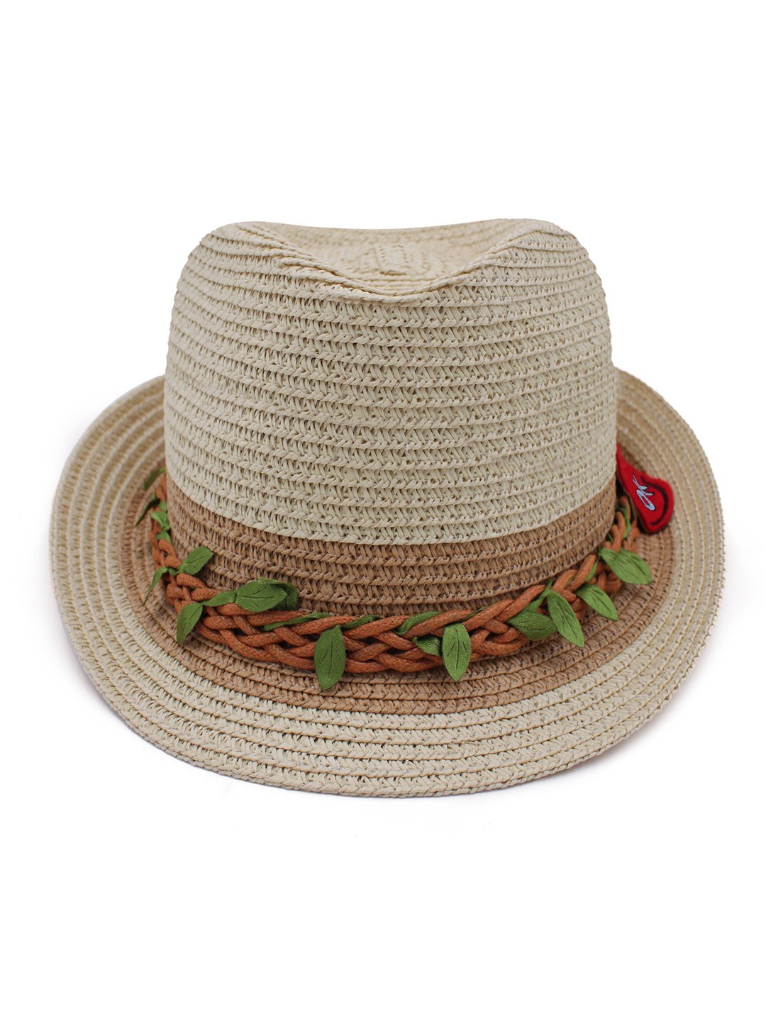 

JENNA Kids Self Design Trilby Hat, Beige