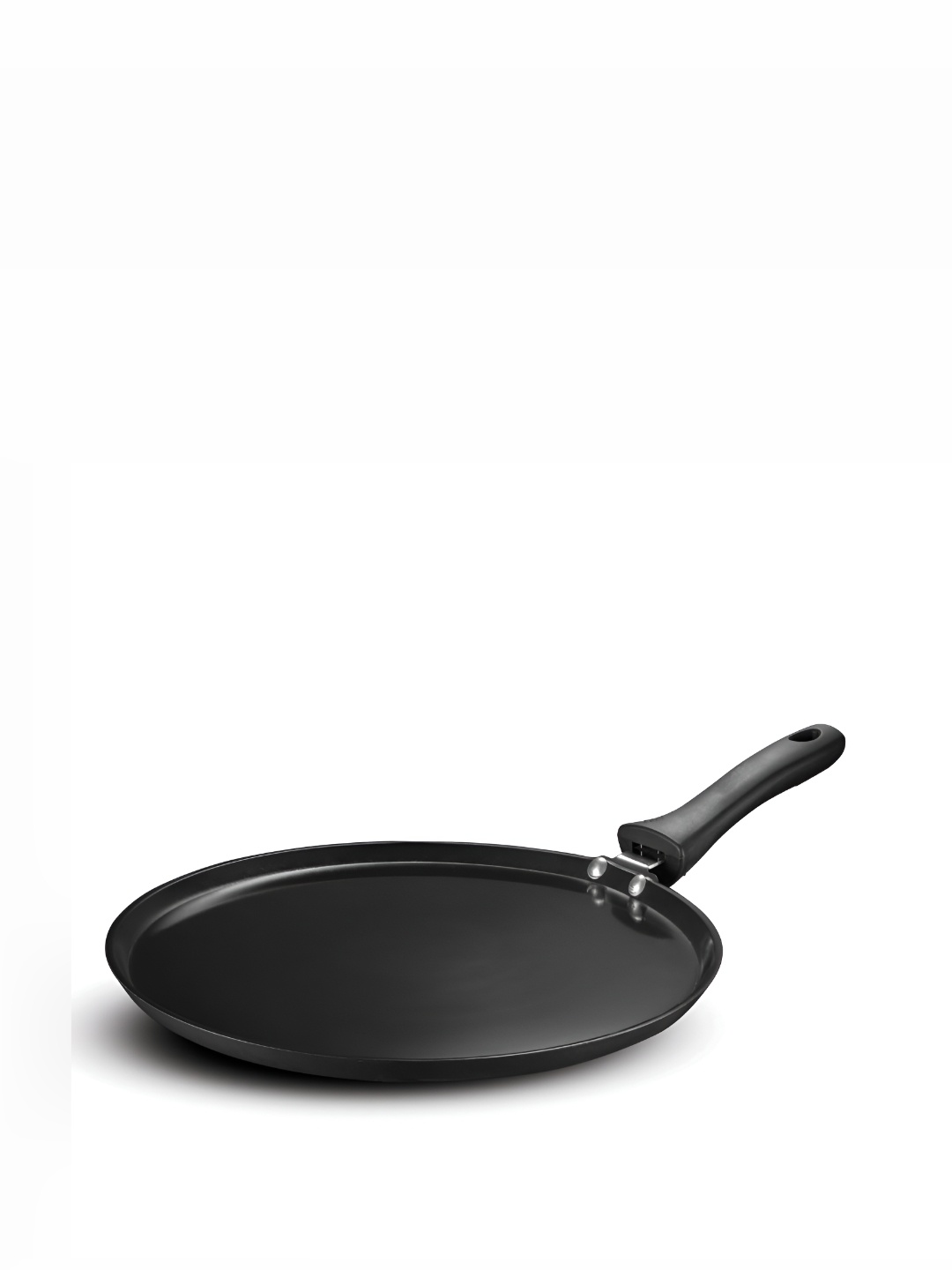 

KENT Induction-Friendly Hard-Anodised 30CM Dosa Tawa with 4.88MM Thick base, Black