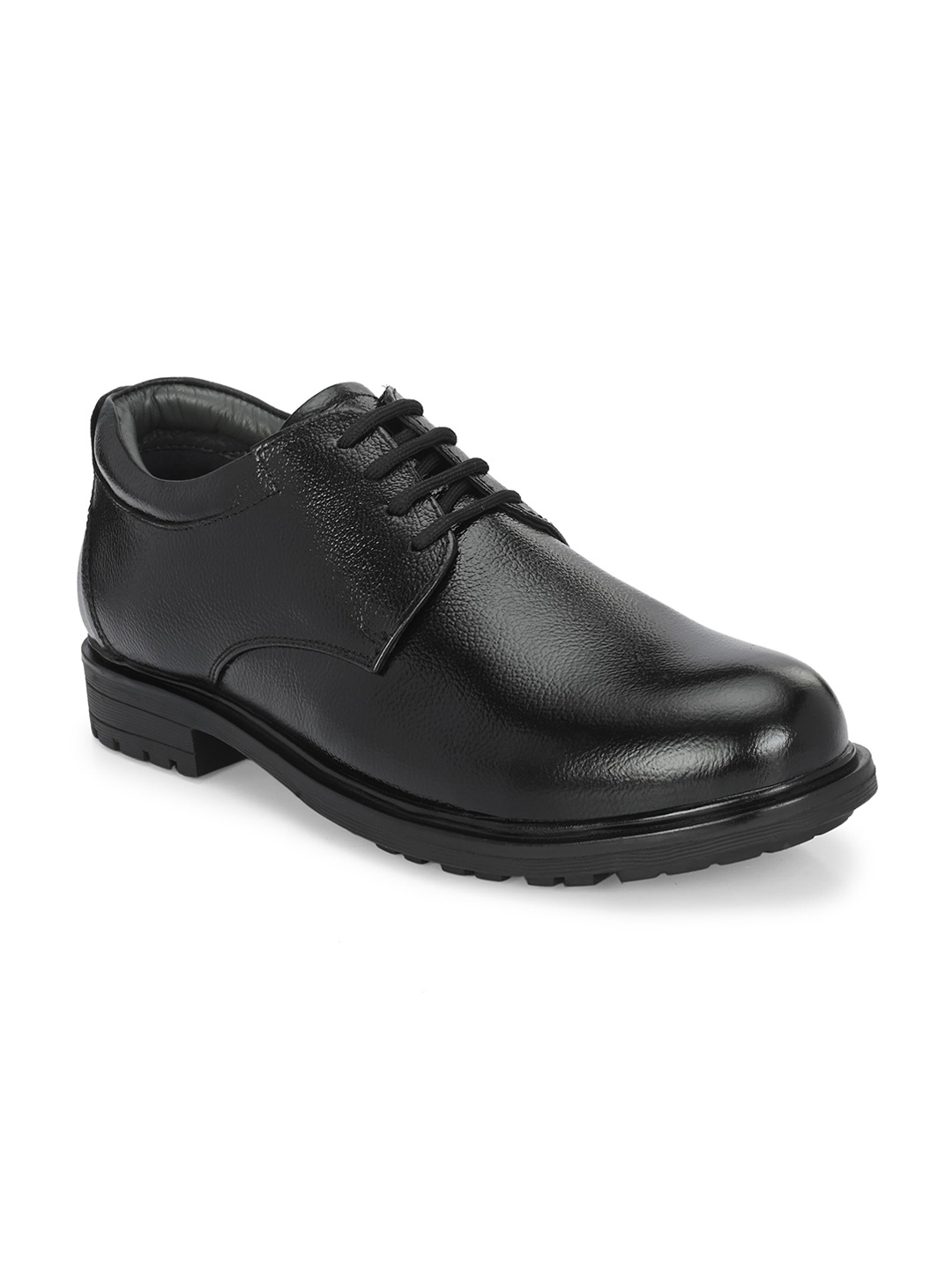 

Azzaro Black Men Lightweight Genuine Leather Derbys