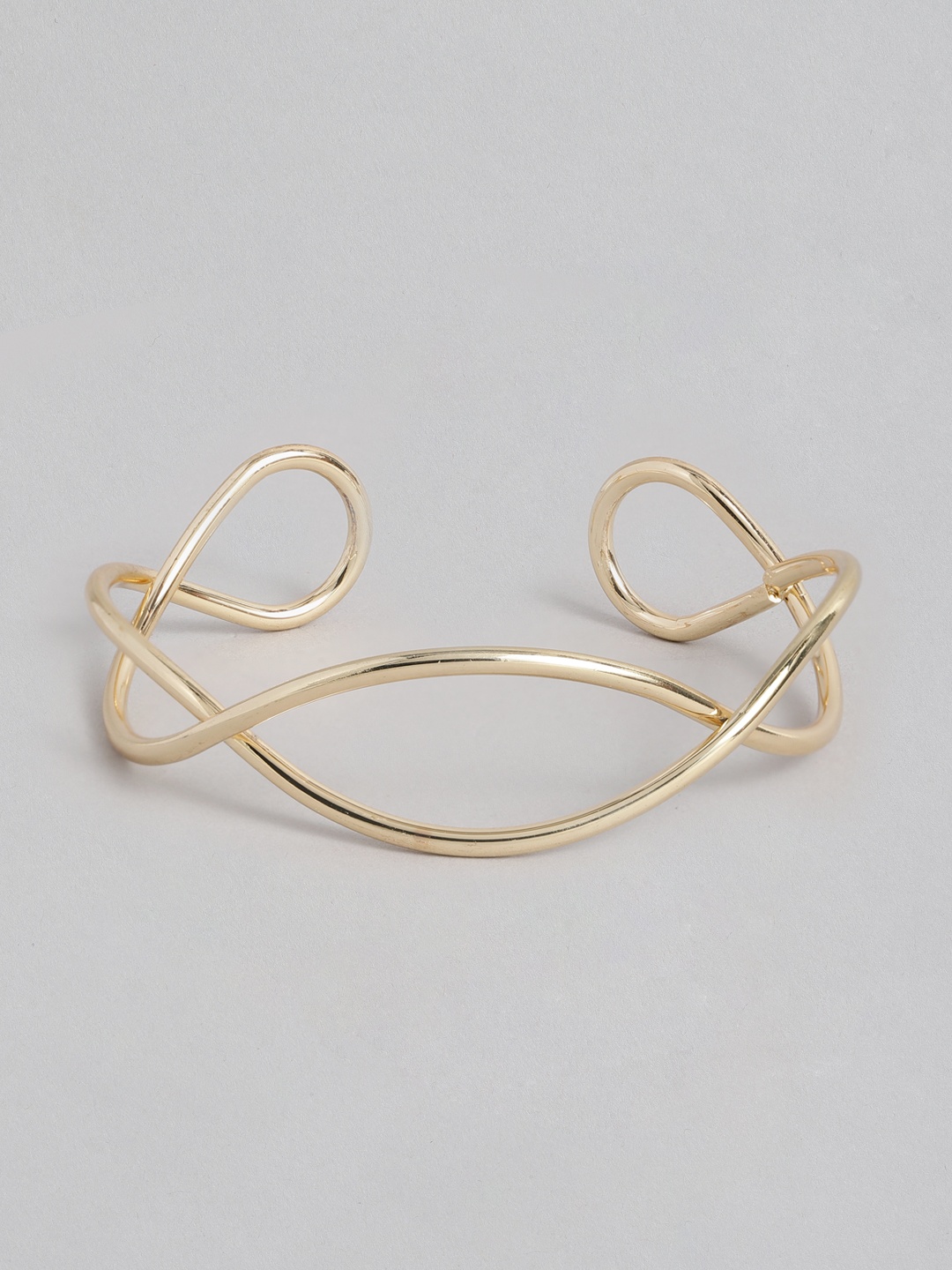 

DressBerry Women Gold-Plated Cuff Bracelet