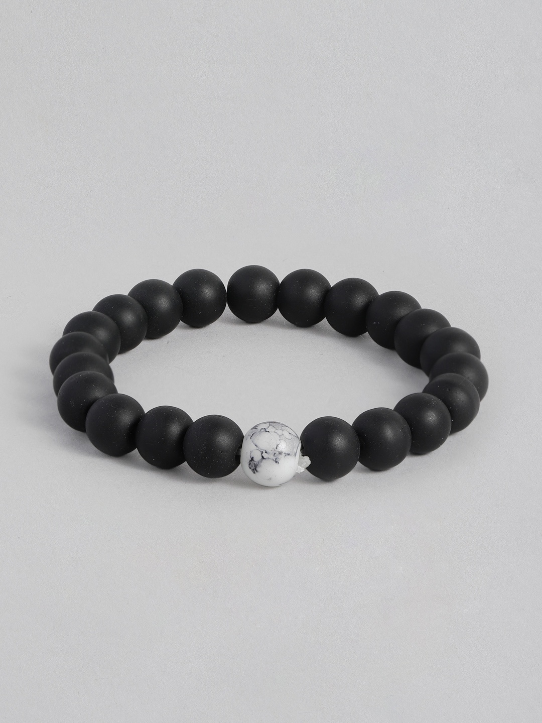 

DressBerry Women Beaded Bracelet, Black
